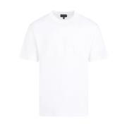 Optisch Wit T-Shirt Giorgio Armani , White , Heren