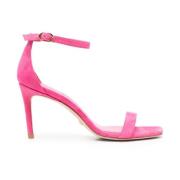 Hot Pink Nunakedcurve Sandalen Stuart Weitzman , Pink , Dames