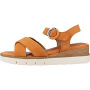 Zomer Platte Sandalen Tamaris , Orange , Dames