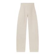 Dover, linnen en kasjmier rauwe broek Cortana , Beige , Dames