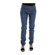 Slim-fit Jeans Costume National , Blue , Dames