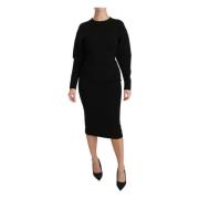 Midi Dresses Dolce & Gabbana , Black , Dames