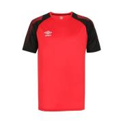 Polyester Teamwear T-shirt Umbro , Red , Heren