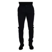 Slim-fit Trousers Dolce & Gabbana , Black , Heren