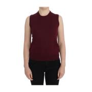 Sleeveless Tops Dolce & Gabbana , Red , Dames