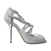 High Heel Sandals Dolce & Gabbana , Gray , Dames