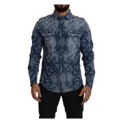 Casual Shirts Dolce & Gabbana , Multicolor , Heren