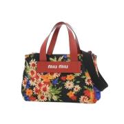 Pre-owned Canvas shoulder-bags Miu Miu Pre-owned , Multicolor , Dames