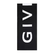 Zwart Wit Jaquard Sjaal Givenchy , Multicolor , Unisex