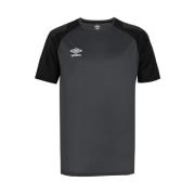 Polyester Teamwear T-shirt Challenge Jsy Umbro , Gray , Heren