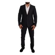 Single Breasted Suits Dolce & Gabbana , Black , Heren