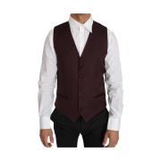 Suit Vests Dolce & Gabbana , Brown , Heren