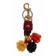 Multicolor Raffia Sleutelhanger Dolce & Gabbana , Multicolor , Unisex