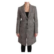 Single-Breasted Coats Dolce & Gabbana , Gray , Dames