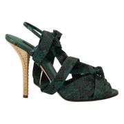 High Heel Sandals Dolce & Gabbana , Green , Dames