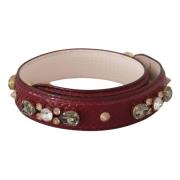 Belts Dolce & Gabbana , Red , Dames