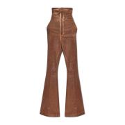 Vuile broek Rick Owens , Brown , Dames