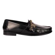 Leren Loafers Dolce & Gabbana , Black , Heren