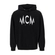 Hoodie Sweatshirt MCM , Black , Heren