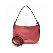 Pre-owned Leather shoulder-bags Coach Pre-owned , Red , Dames
