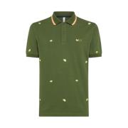Polo Shirts Sun68 , Green , Heren