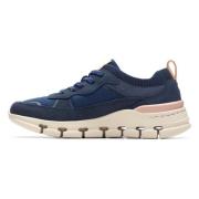 Blauwe Damessneakers Nature X Cove Clarks , Blue , Dames