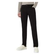 Slim-fit Trousers Emporio Armani , Black , Heren