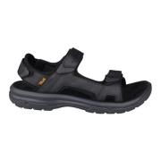 Flat Sandals Teva , Black , Heren