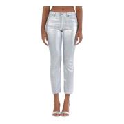 Slim-fit Jeans Dondup , Gray , Dames