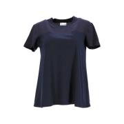Pre-owned Polyester tops Valentino Vintage , Black , Dames