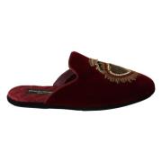 Slippers Dolce & Gabbana , Red , Heren