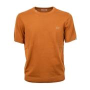 Casual T-shirt Sun68 , Orange , Heren