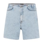 Lichtblauwe Retro Wash Denim Shorts My Essential Wardrobe , Blue , Dam...