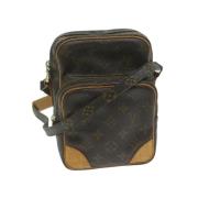 Pre-owned Canvas louis-vuitton-bags Louis Vuitton Vintage , Brown , Da...