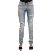 Skinny Jeans Versace Jeans Couture , Gray , Dames