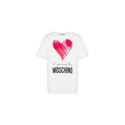 T-Shirts Moschino , White , Dames