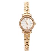 Pre-owned Metal watches Michael Kors Pre-owned , White , Dames