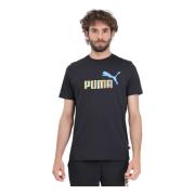 T-Shirts Puma , Black , Heren
