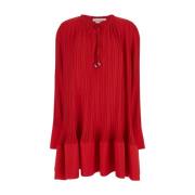 Short Dresses Lanvin , Red , Dames