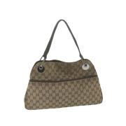 Pre-owned Canvas gucci-bags Gucci Vintage , Brown , Dames