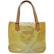 Pre-owned Leather louis-vuitton-bags Louis Vuitton Vintage , Yellow , ...