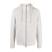 Zip-Through Cardijacket Elevate Casual Style Herno , White , Heren