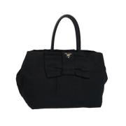 Pre-owned Nylon handbags Prada Vintage , Black , Dames
