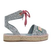 Flat Sandals Chiara Ferragni Collection , Gray , Dames