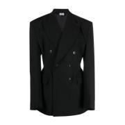 Blazers Vetements , Black , Dames