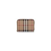 Wallets & Cardholders Burberry , Brown , Dames