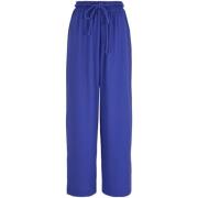 Wijde Azzurro Broek Emporio Armani , Blue , Dames