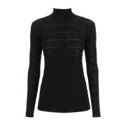 Gezellig Gebreide Trui Pullover Givenchy , Black , Dames