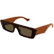 Sunglasses Gucci , Brown , Unisex