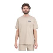 T-Shirts New Balance , Beige , Heren